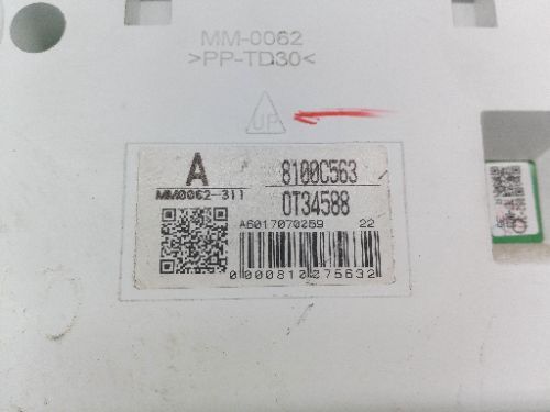 MITSUBISHI L200 SPEEDOMETER/INSTRUMENT CLUSTER,PART No.8100C563, MK5 2015-2023